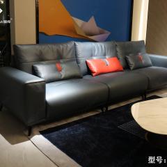 SKS S-200北欧现代简约轻奢纳米免洗科技布直排布艺羽绒沙发