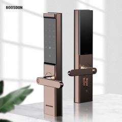 保仕盾（BOOSDON）智能锁Z2W 指纹锁 电子锁 智能门锁 指纹密码锁 亚碳灰