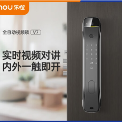 乐橙智能视频锁 V7墨香黑-防盗锁体