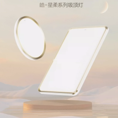 欧普照明LED吸顶灯客厅灯现代简约北欧线条 客厅灯 皓-星柔 MX1100-D200-WTT-02