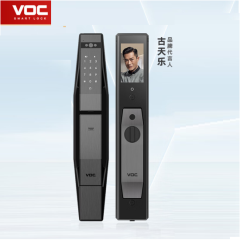 VOC智能门锁T10s 视频锁可视猫眼大屏摄像头防盗入户门  云眼哨兵-视频对讲-高清大屏